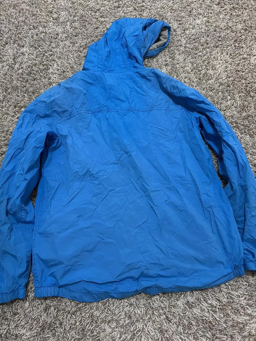 Gap Kids XXL Blue Hooded Jacket with Zipper Pockets